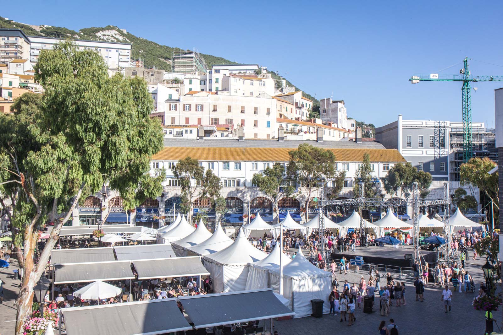 Calentita food festival, Gibraltar