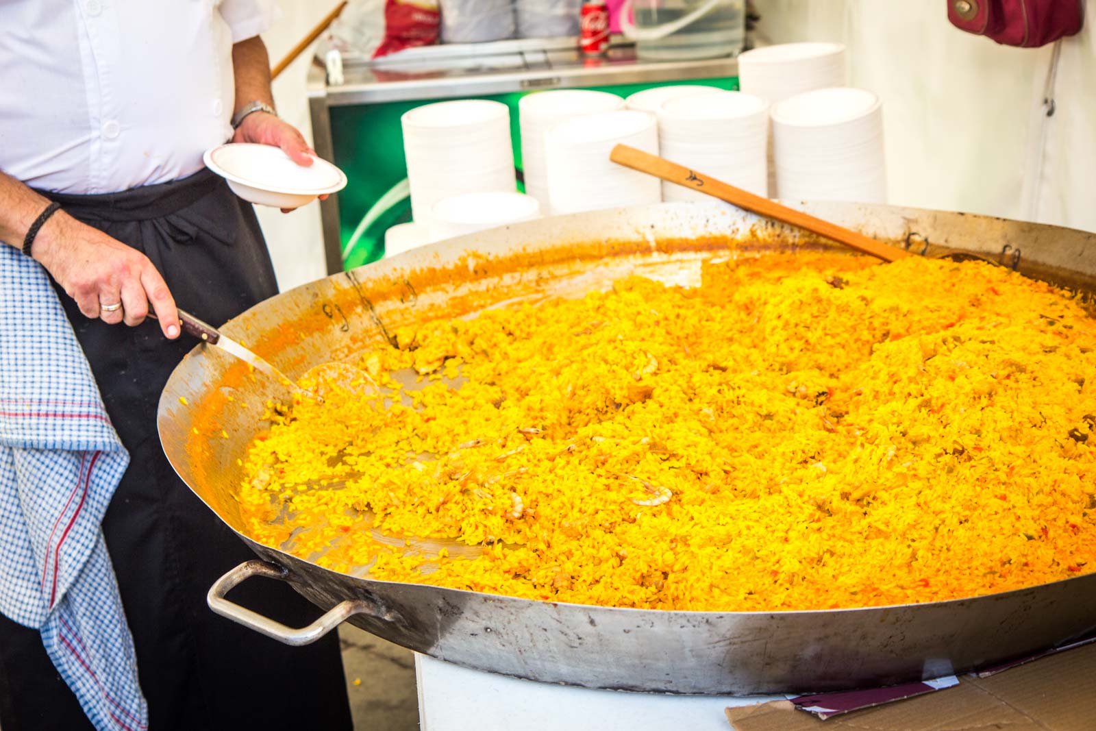 Calentita food festival, Gibraltar