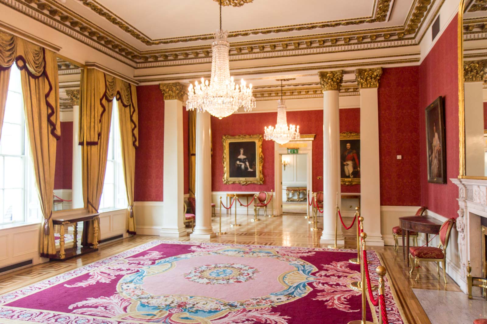 Visiting Dublin Castle, Dublin, Ireland