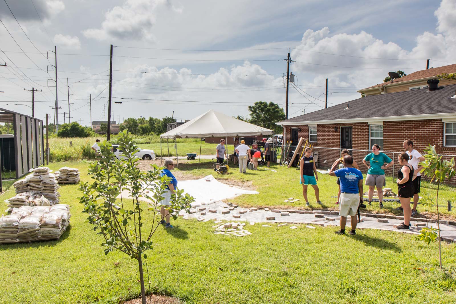 Volunteer in New Orleans, Camp Restore, Hurricane Katrina