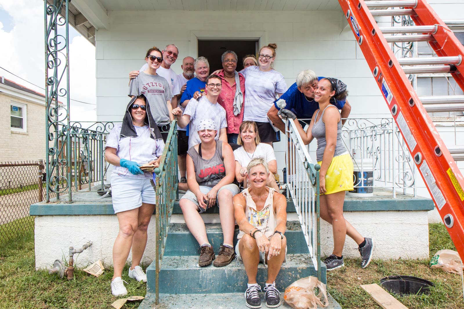 Volunteer in New Orleans, Camp Restore, Hurricane Katrina