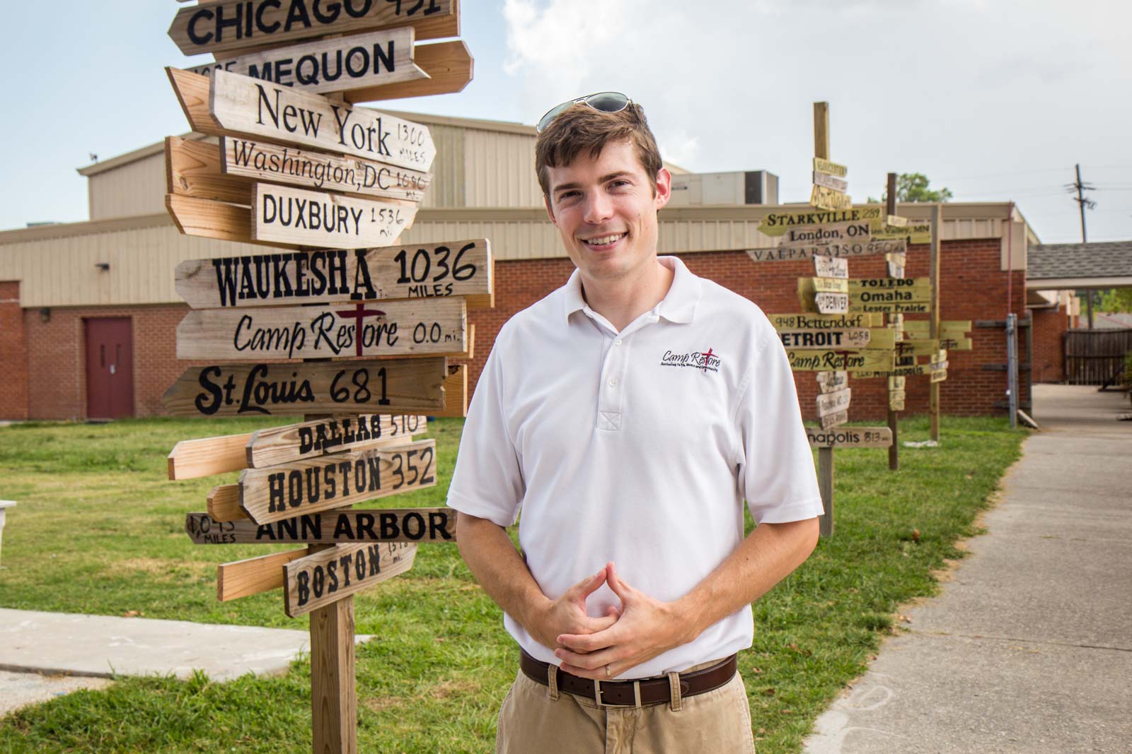 Volunteer in New Orleans, Camp Restore, Hurricane Katrina
