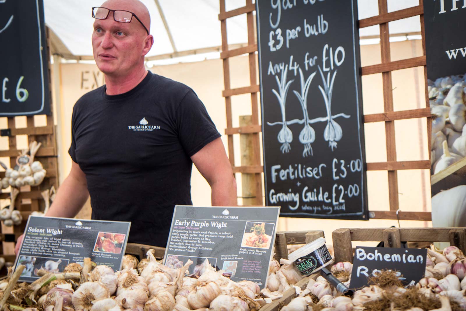 Garlic Festival, Isle of Wight, England