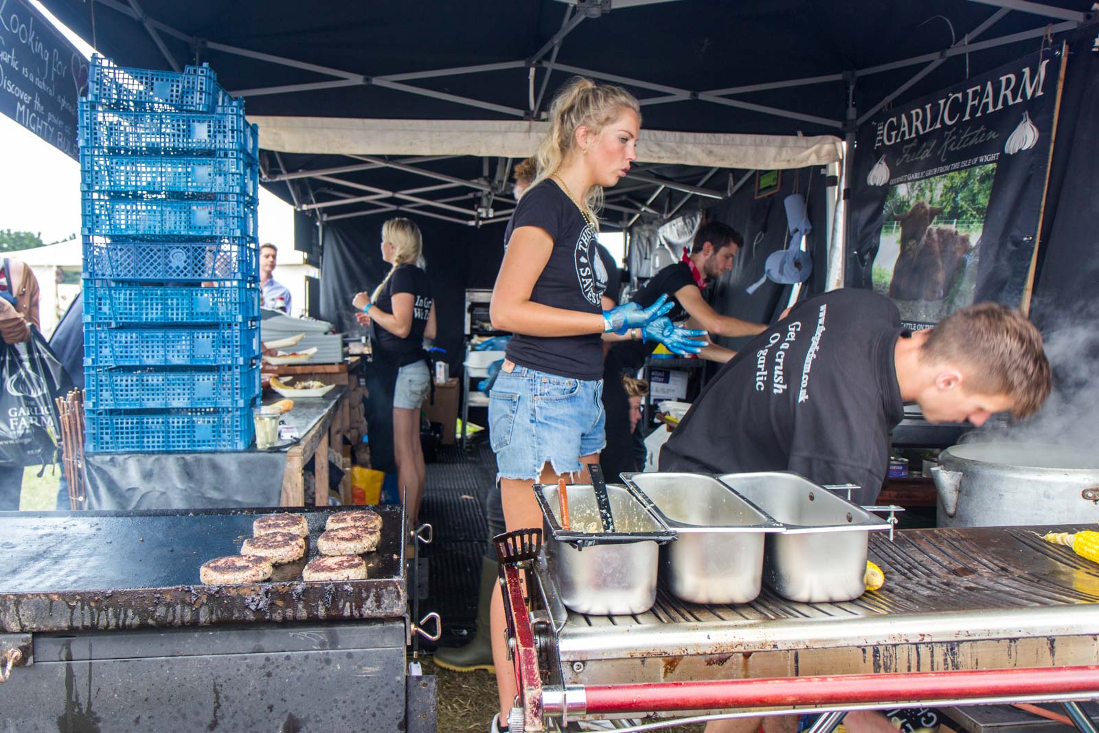 Garlic Festival, Isle of Wight, England