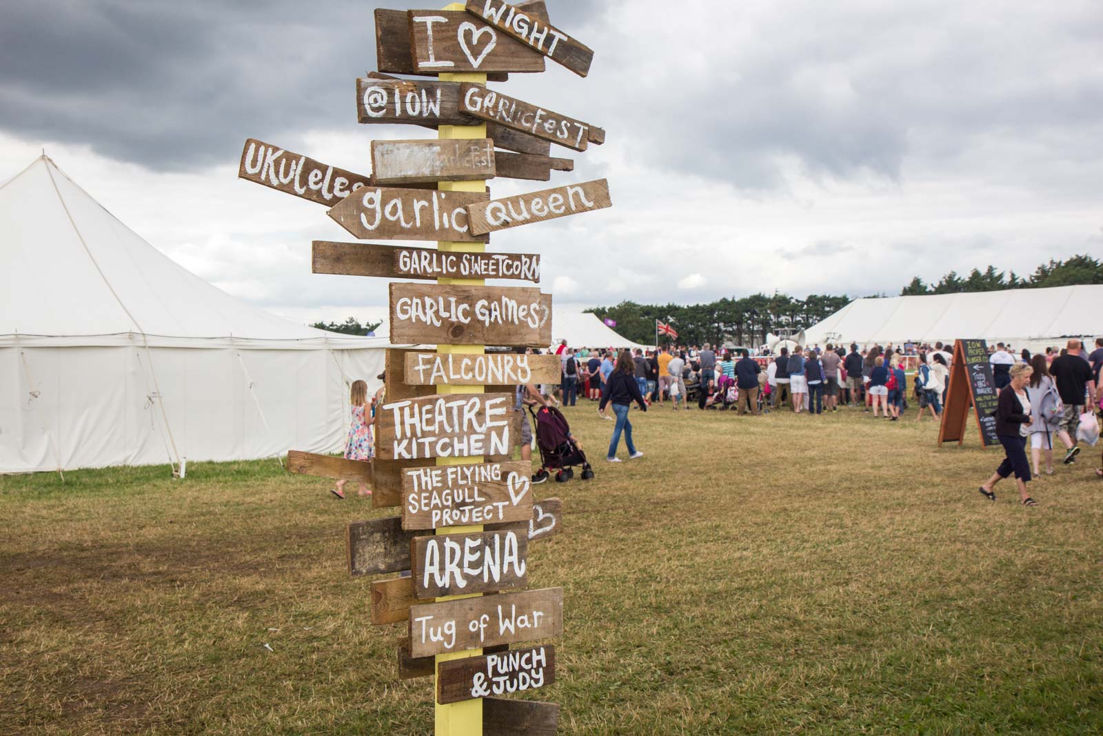 Garlic Festival, Isle of Wight, England