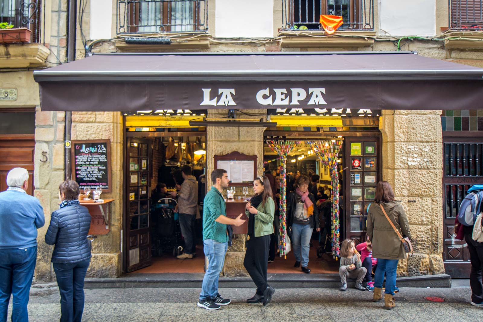 Pintxos in San Sebastian, Spain