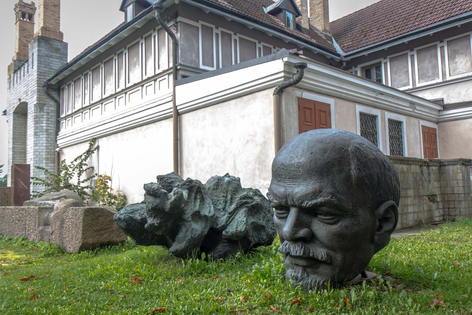 Soviet statue graveyard in Tallinn, Estonia
