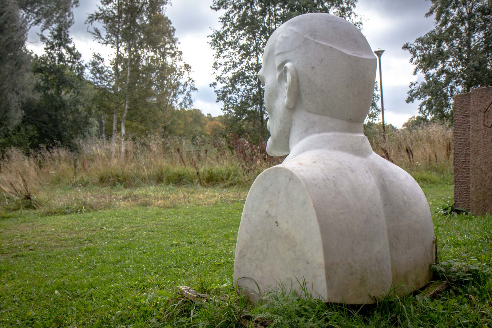 Soviet statue graveyard in Tallinn, Estonia
