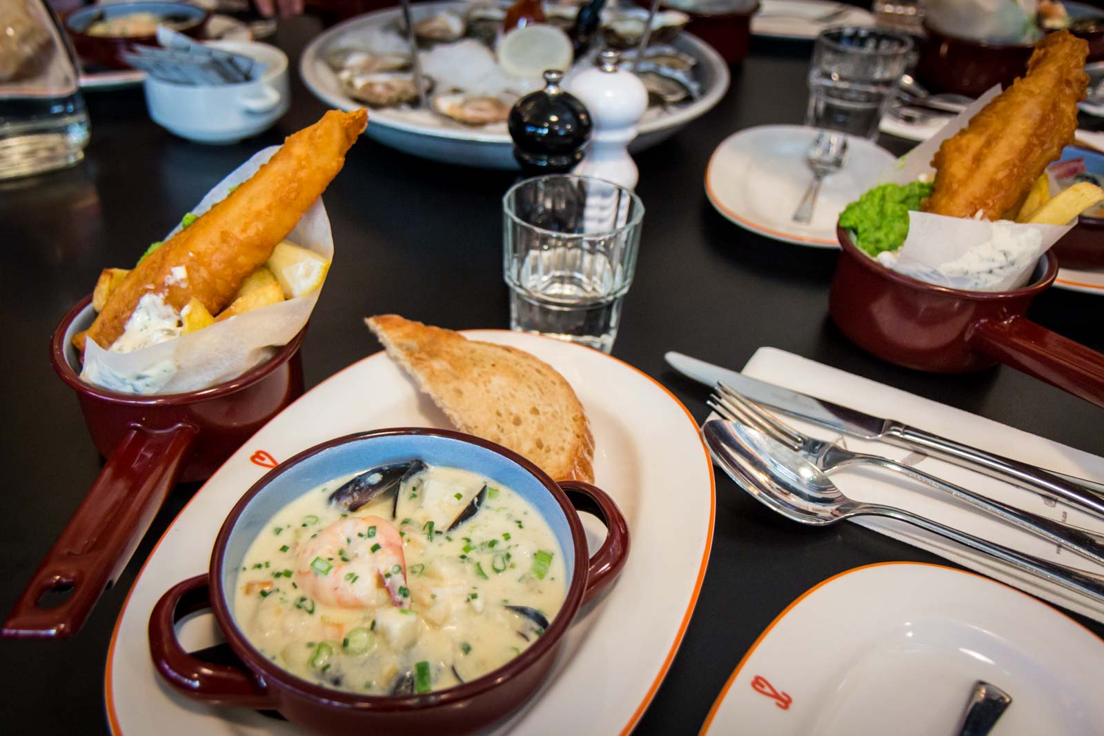 Places to eat in Dublin, Ireland