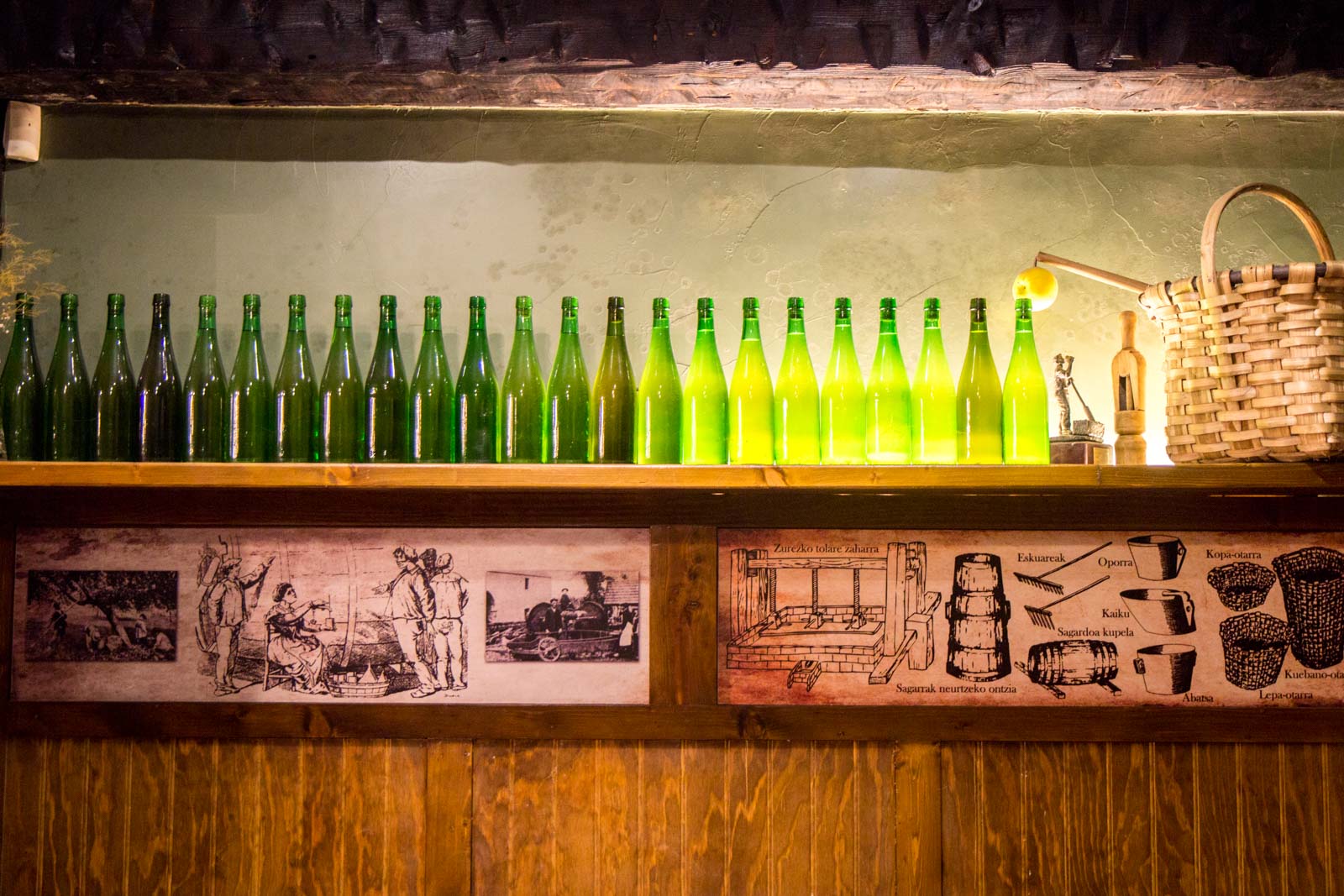 Cider houses, San Sebastian, Spain