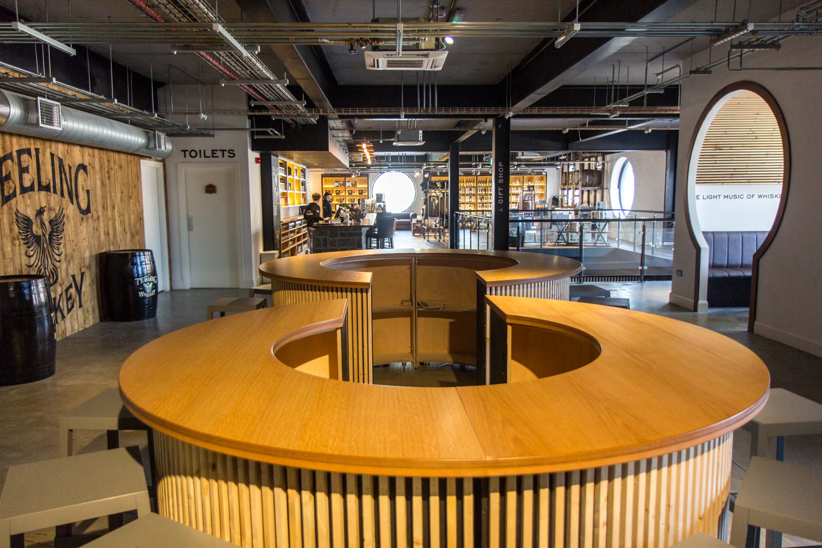 Teeling Whiskey distillery tour, Dublin, Ireland