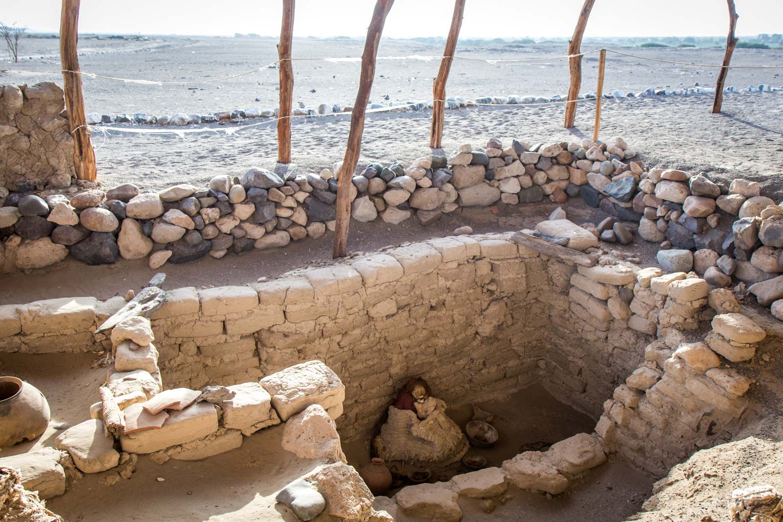 Chauchilla Cemetery, Nazca, Peru