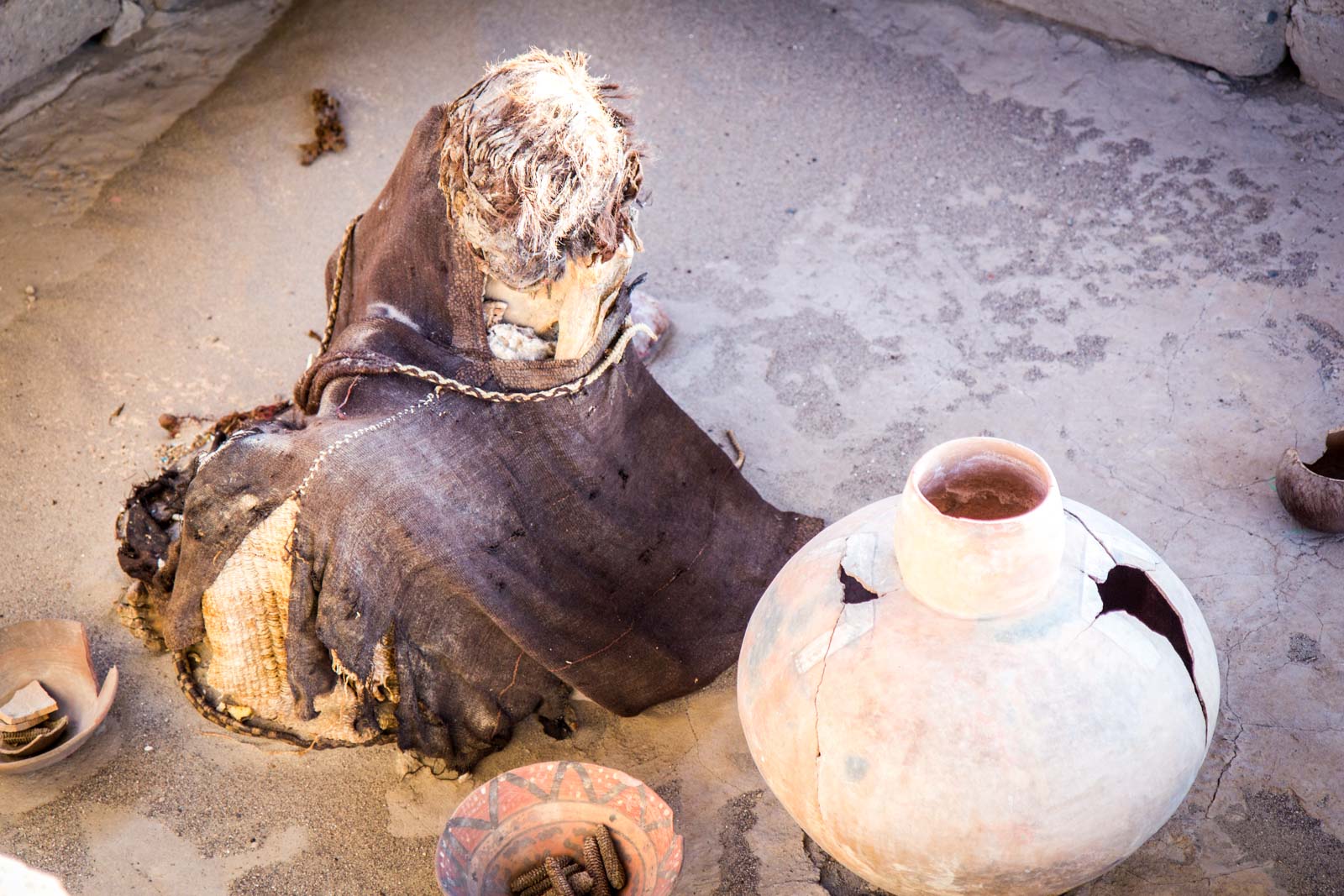 Chauchilla Cemetery, Nazca, Peru
