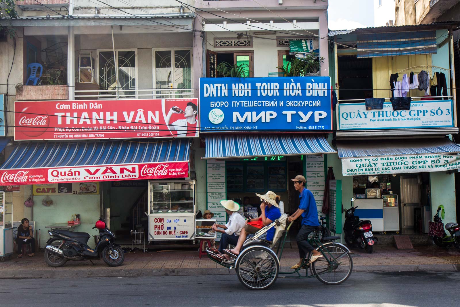 Russians in Nha Trang, Vietnam
