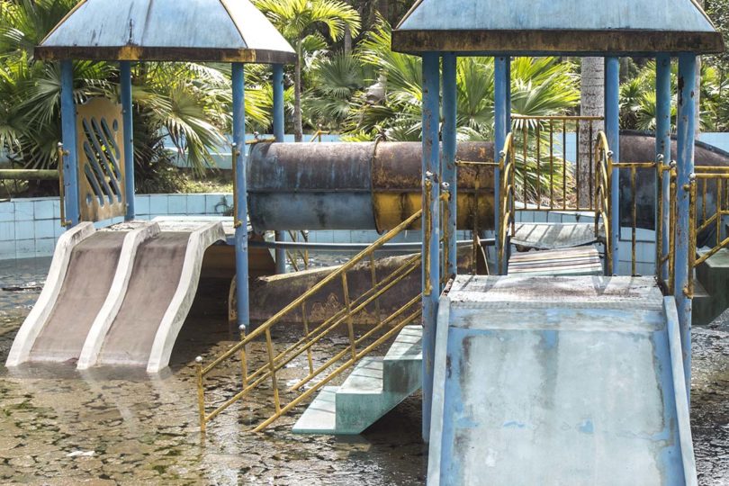 abandoned water park vietnam