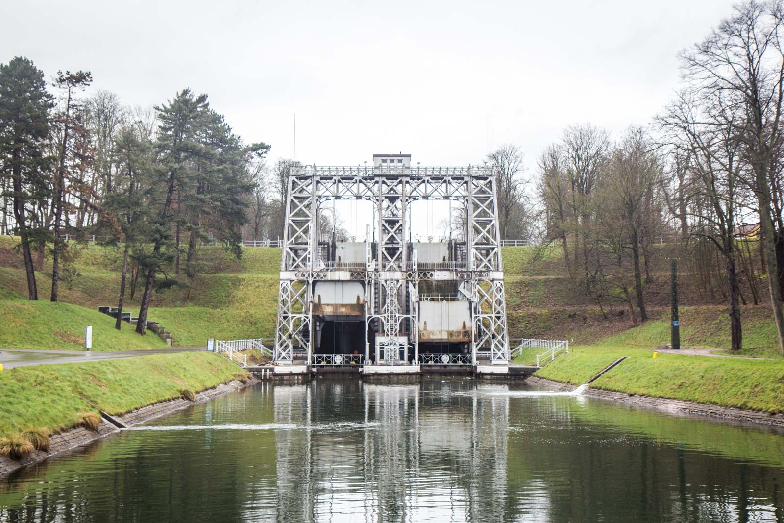 Four Lifts on the Canal du Centre, Belgium