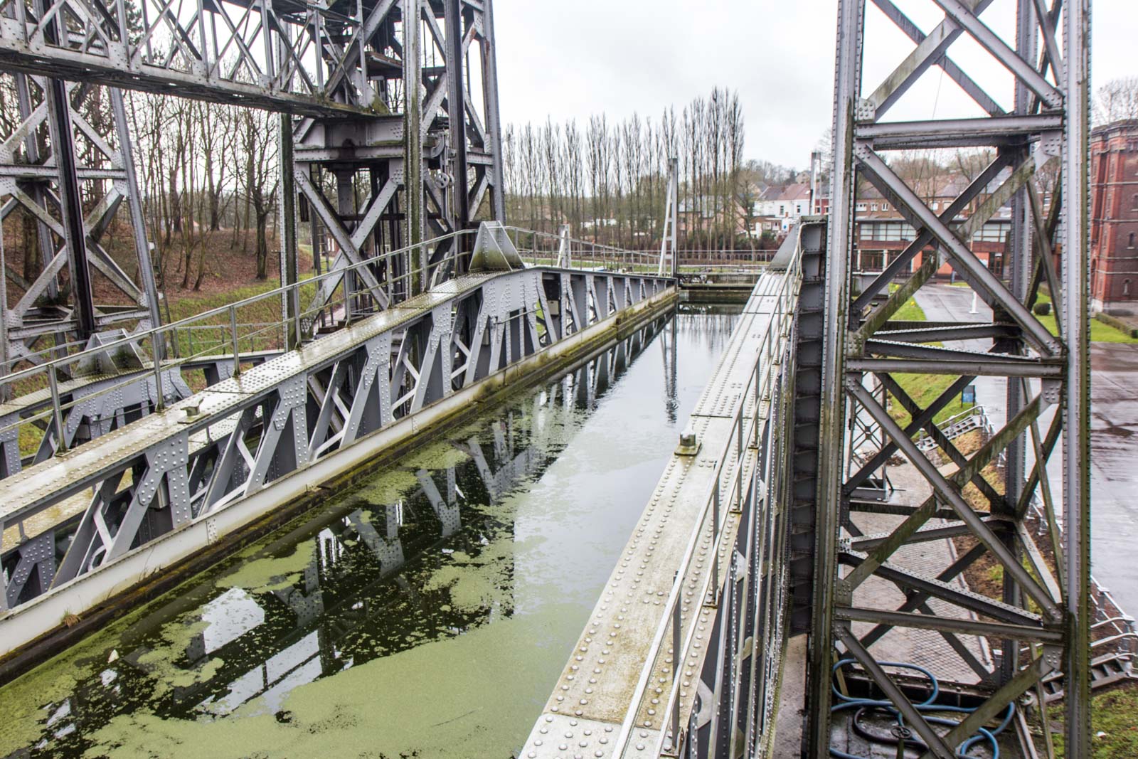 Four Lifts on the Canal du Centre, Belgium