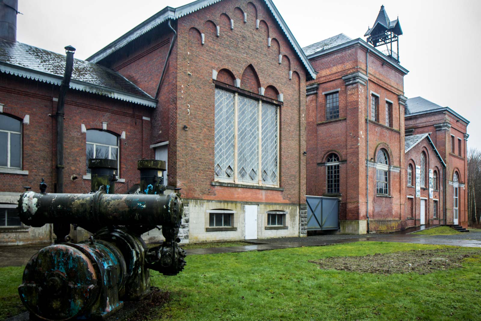 Bois-du-Luc mining site, La Louvière, Belgium