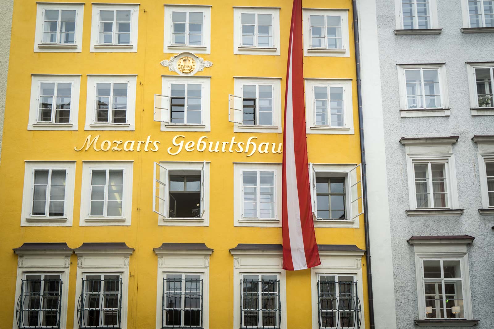 Mozart's Birthplace, Salzburg, Austria