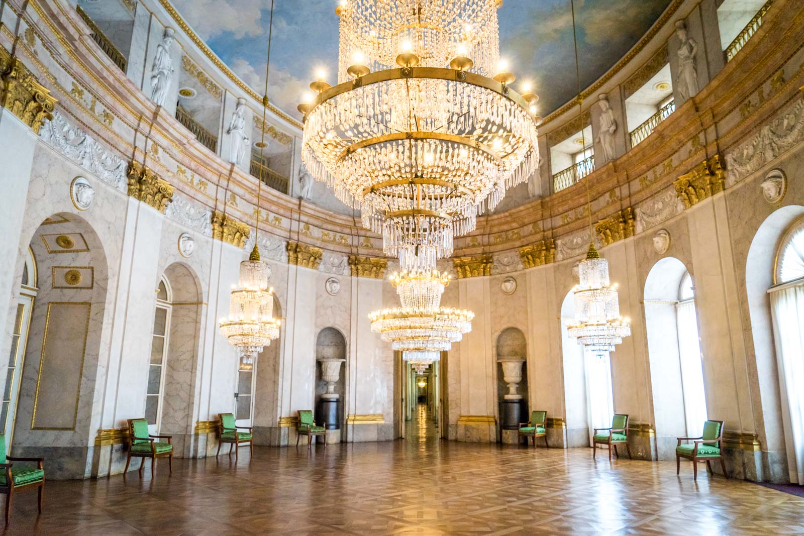 Ludwisburg Palace tour, Stuttgart, Germany