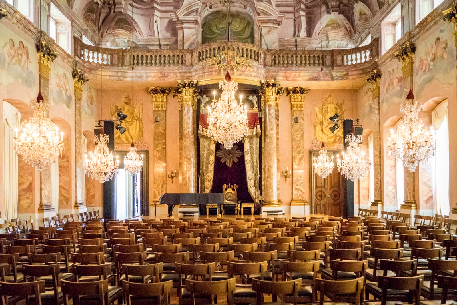 Ludwisburg Palace tour, Stuttgart, Germany