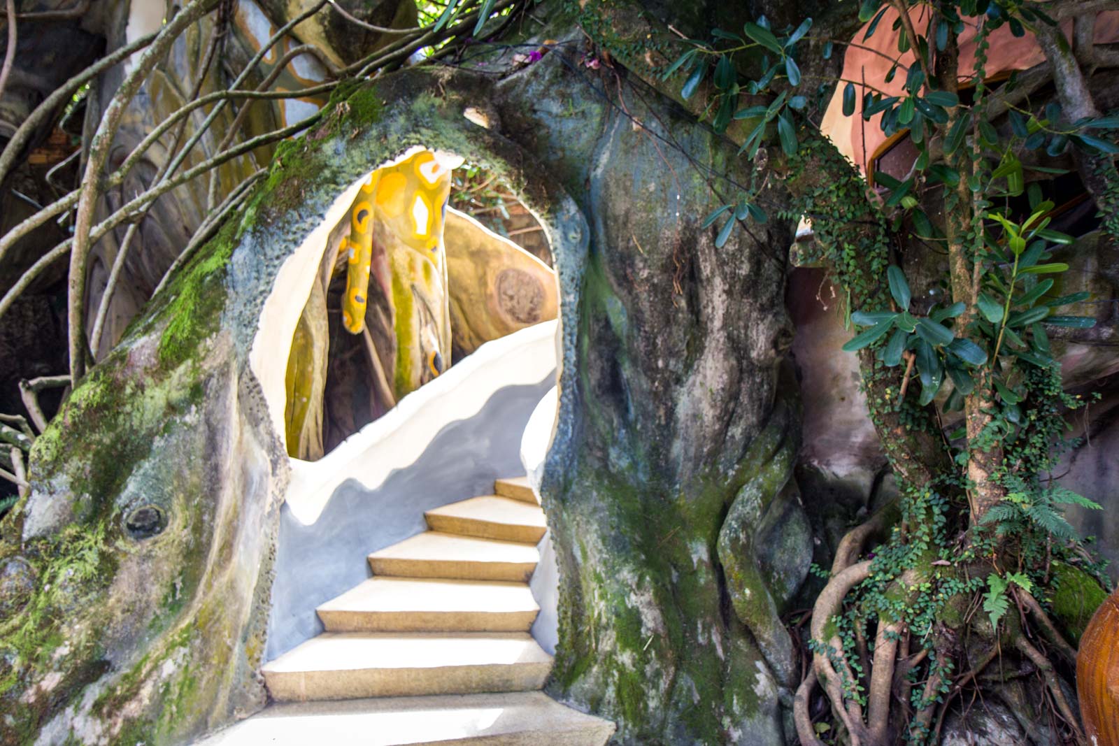 Stay at Crazy House, Dalat, Vietnam