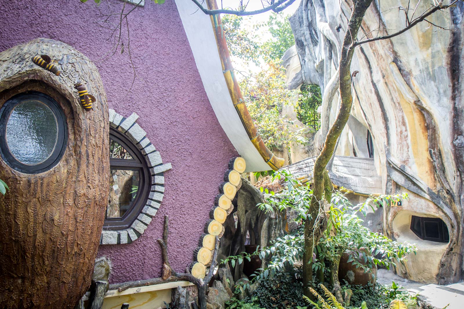 Stay at Crazy House, Dalat, Vietnam