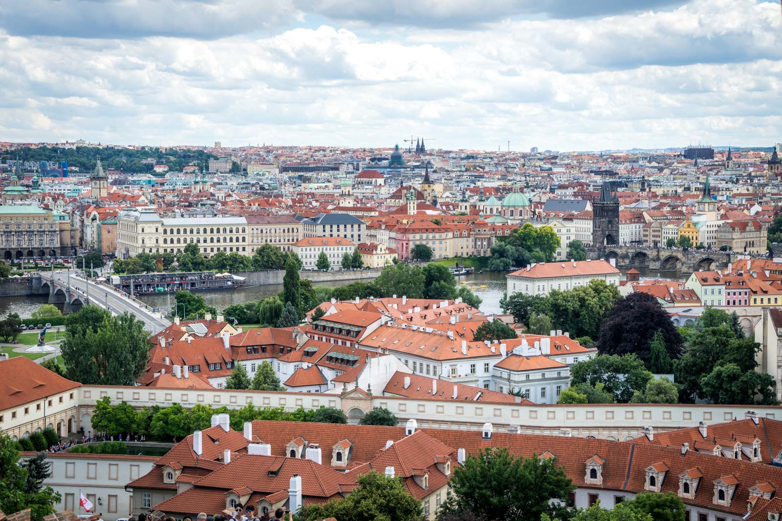 Sightseeing in Prague, Czech Republic