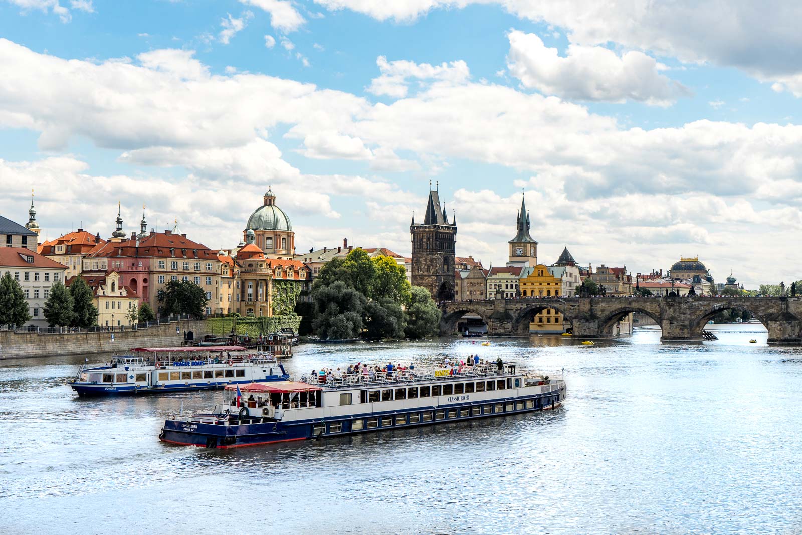 River cruise in Prague