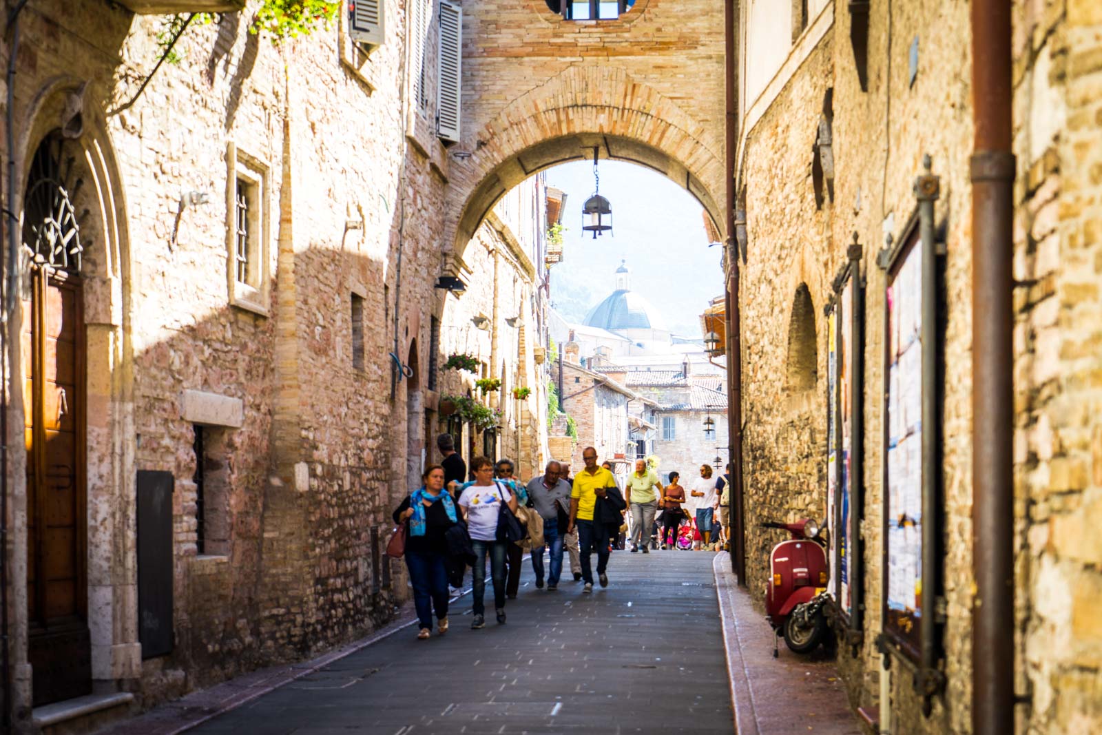 Walking the Way of St Francis, Italy
