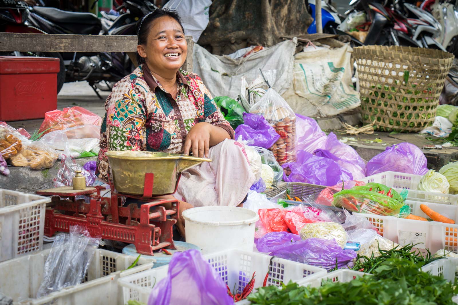 Pasar Legi market, Yogyakarta, Indonesia