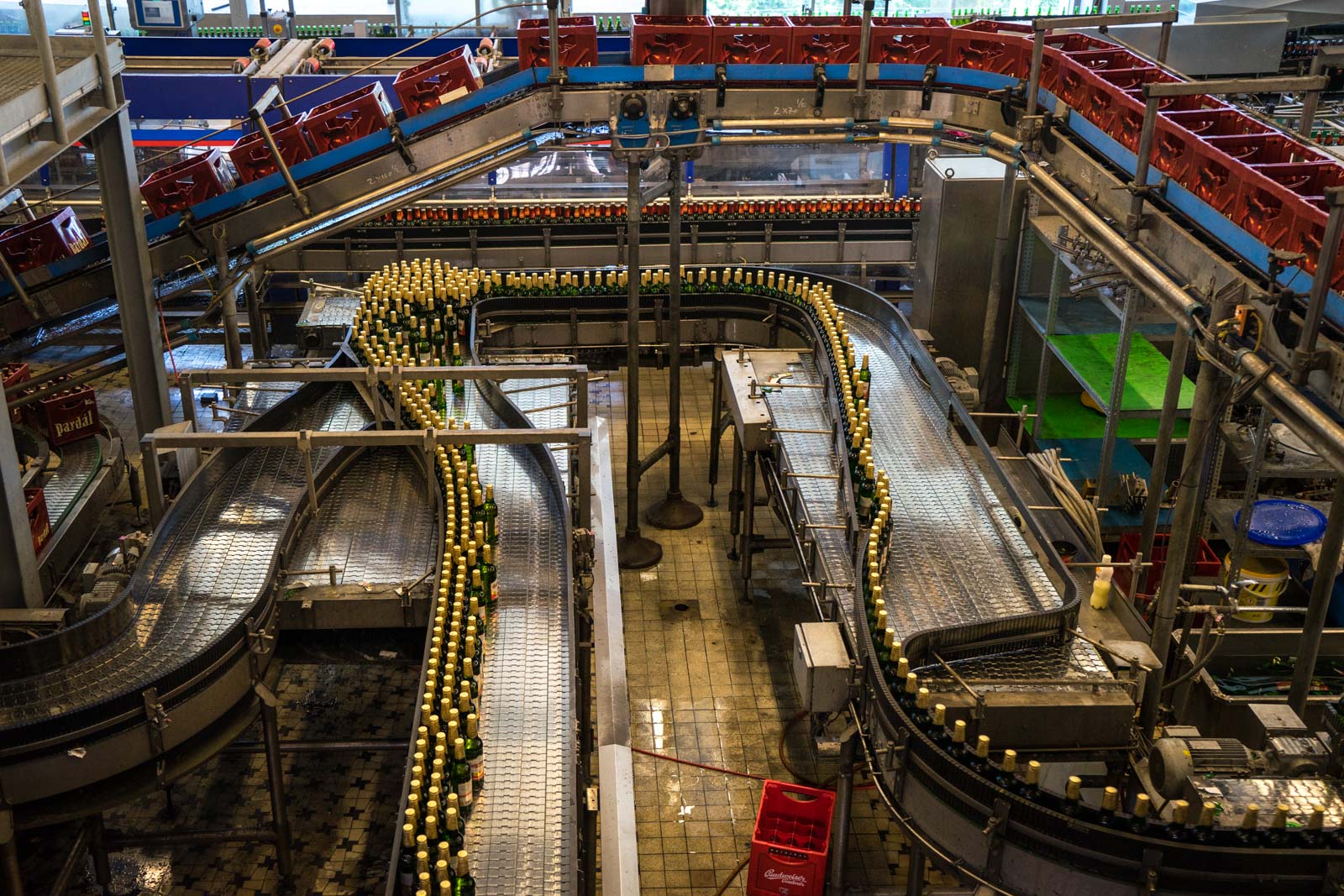 Budweiser brewery tour, Ceske Budejovice, Czech Republic