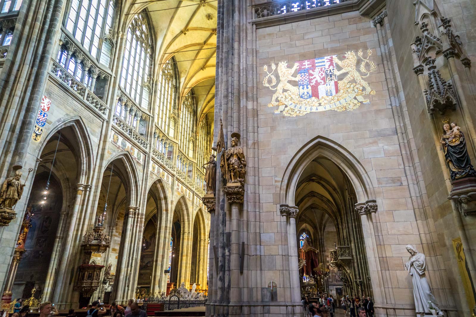 St Vitus Cathedral, Prague, Czech Republic