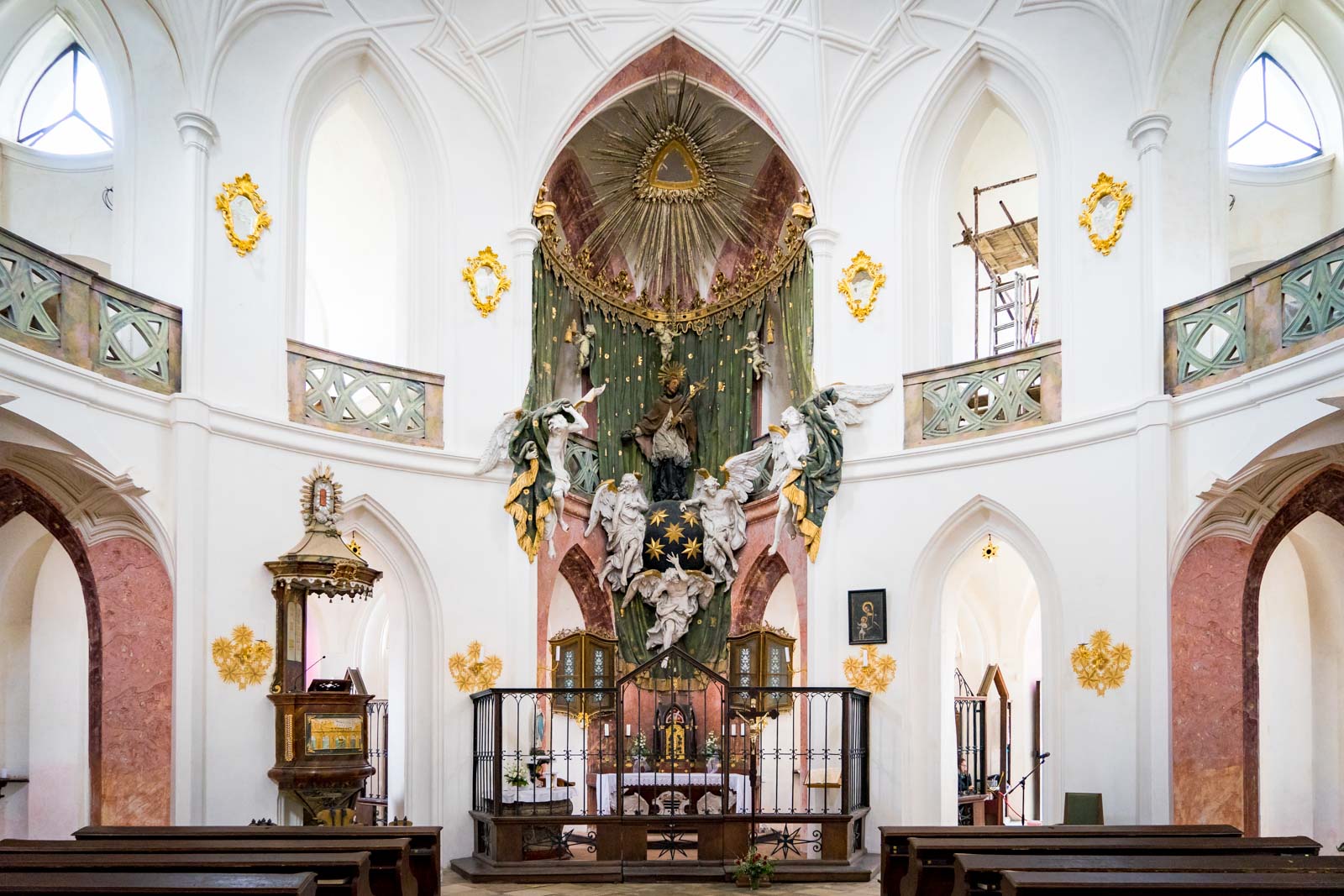 Pilgrimage Church of Saint John of Nepomuk, Zelená hora, Czech Republic