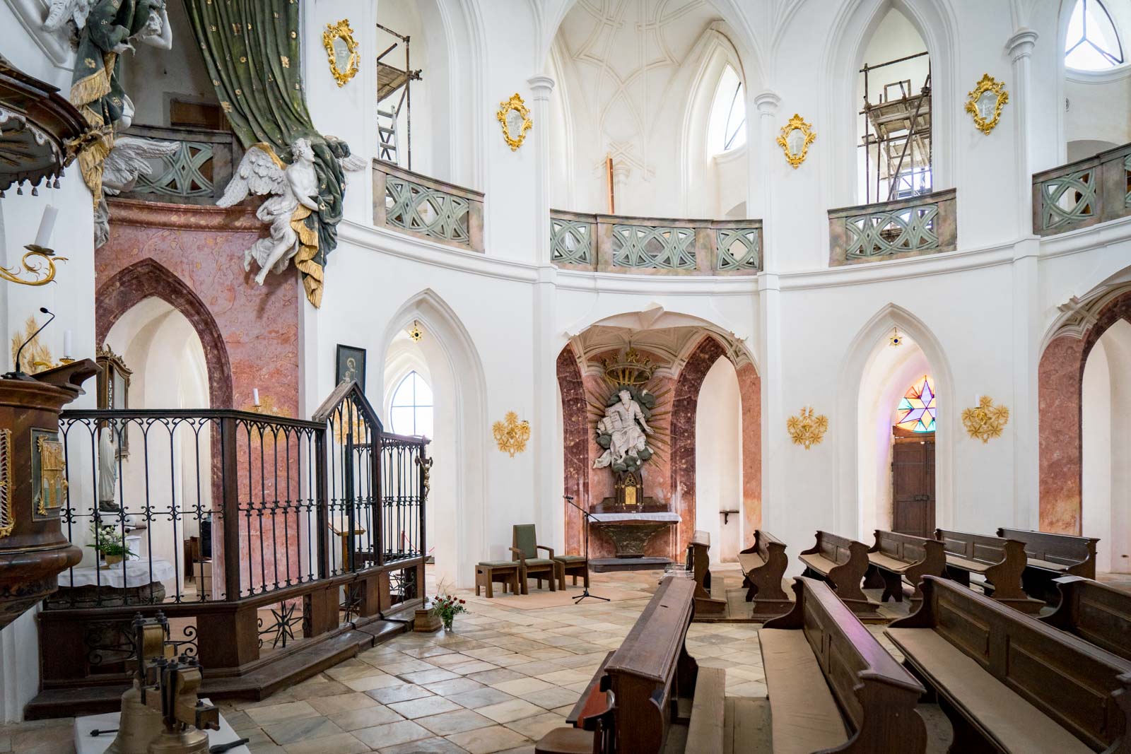 Pilgrimage Church of Saint John of Nepomuk, Zelená hora, Czech Republic