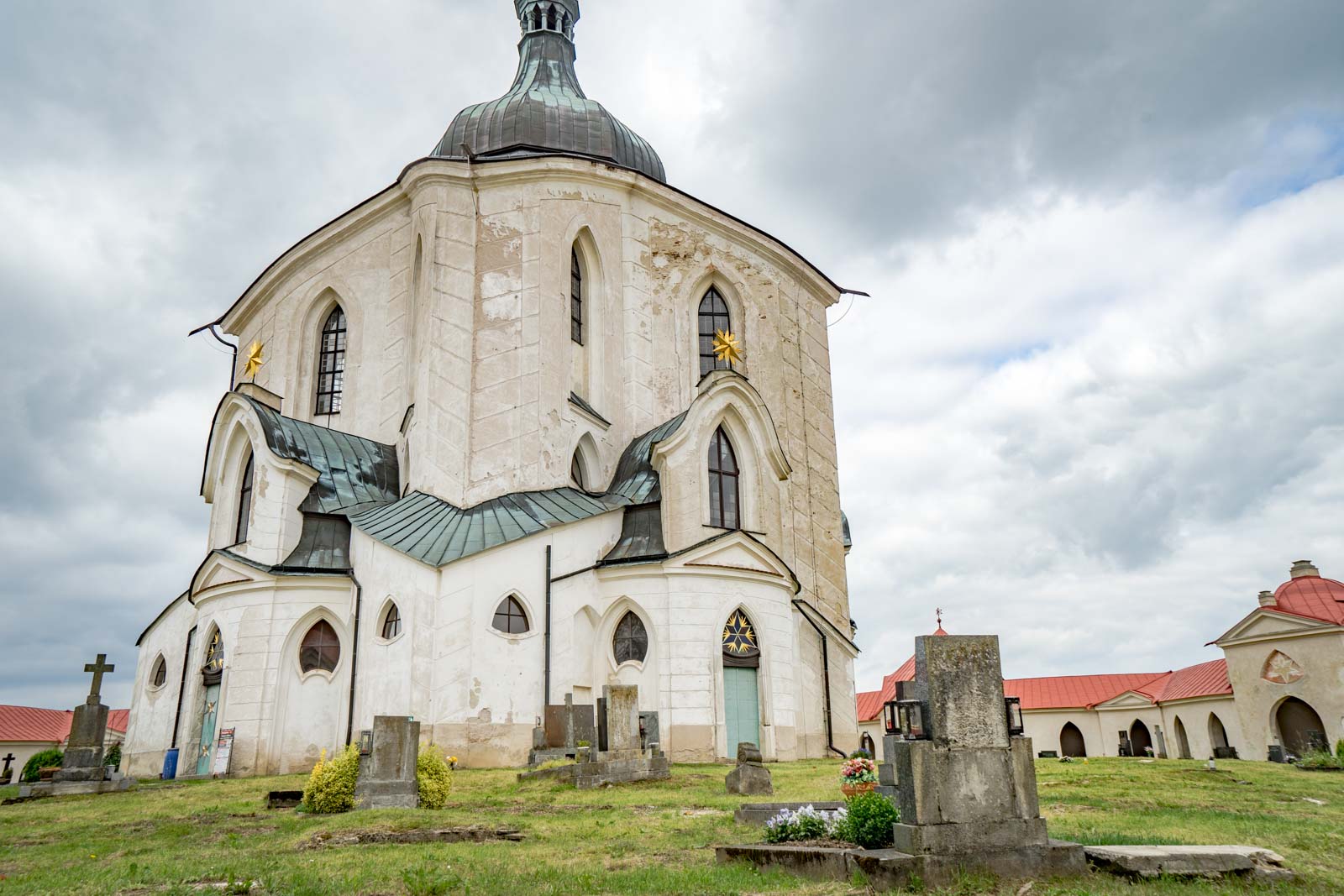 Pilgrimage Church of Saint John of Nepomuk, Zelená hora, Czech Republic