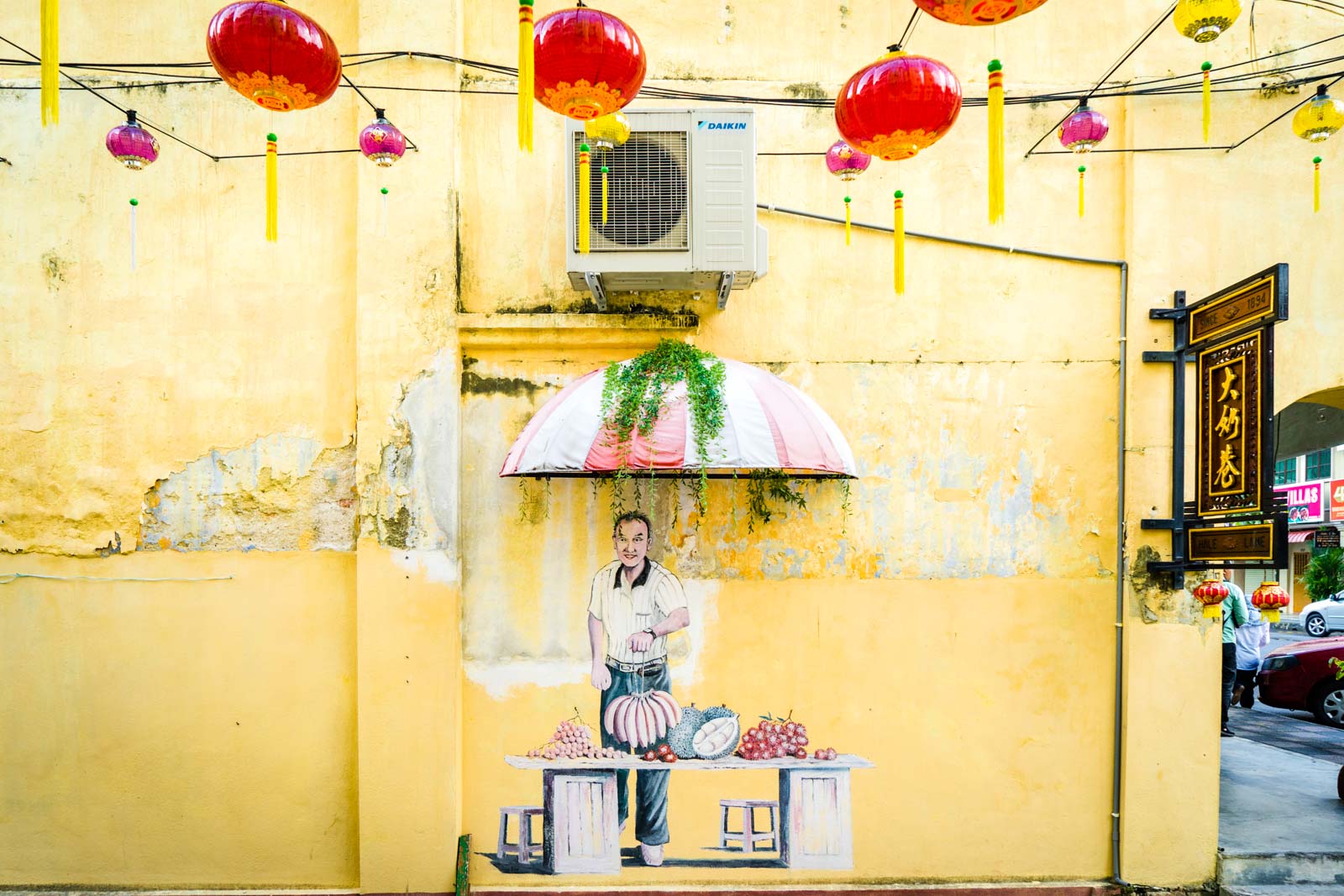 Street art and hipsters, Ipoh, Malaysia