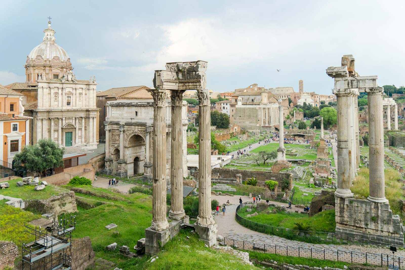 The Roman Forum and Palatine Hill in Rome, Italy (2023)