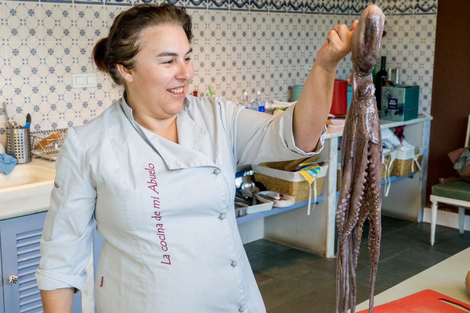 Cooking lesson, Galicia, Spain