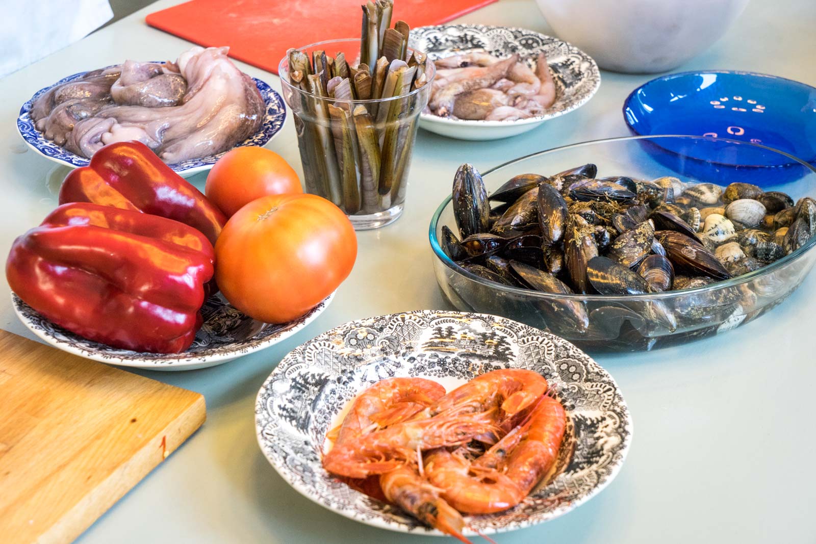 Cooking lesson, Galicia, Spain