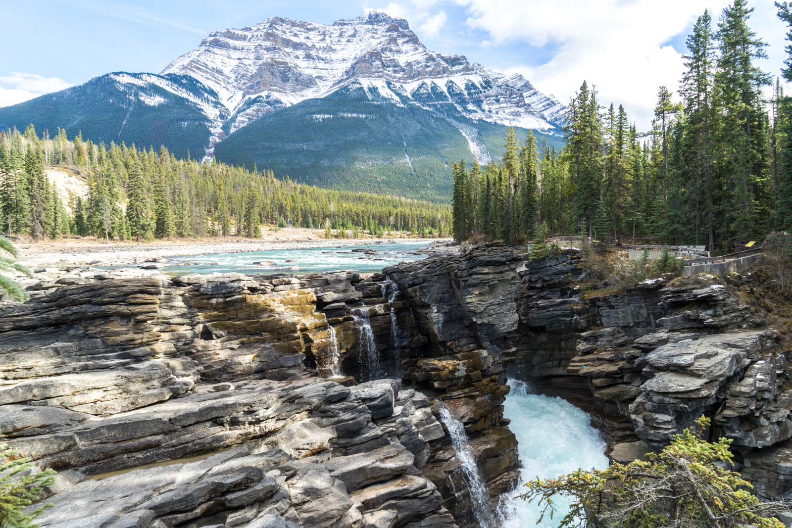 Athabasca Falls, Jasper NP, Alberta, Canada