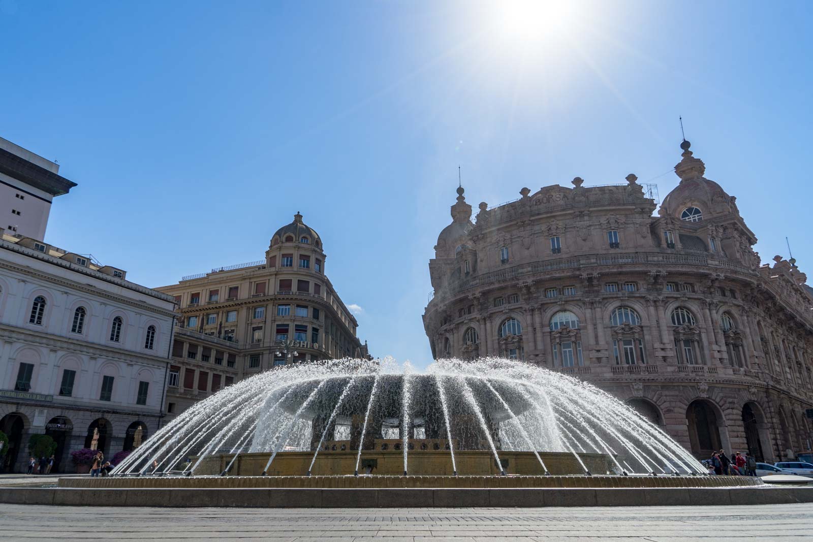 Europe's biggest historical centre, Genoa, Italy