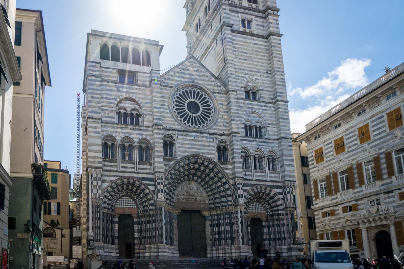 Europe's biggest historical centre, Genoa, Italy