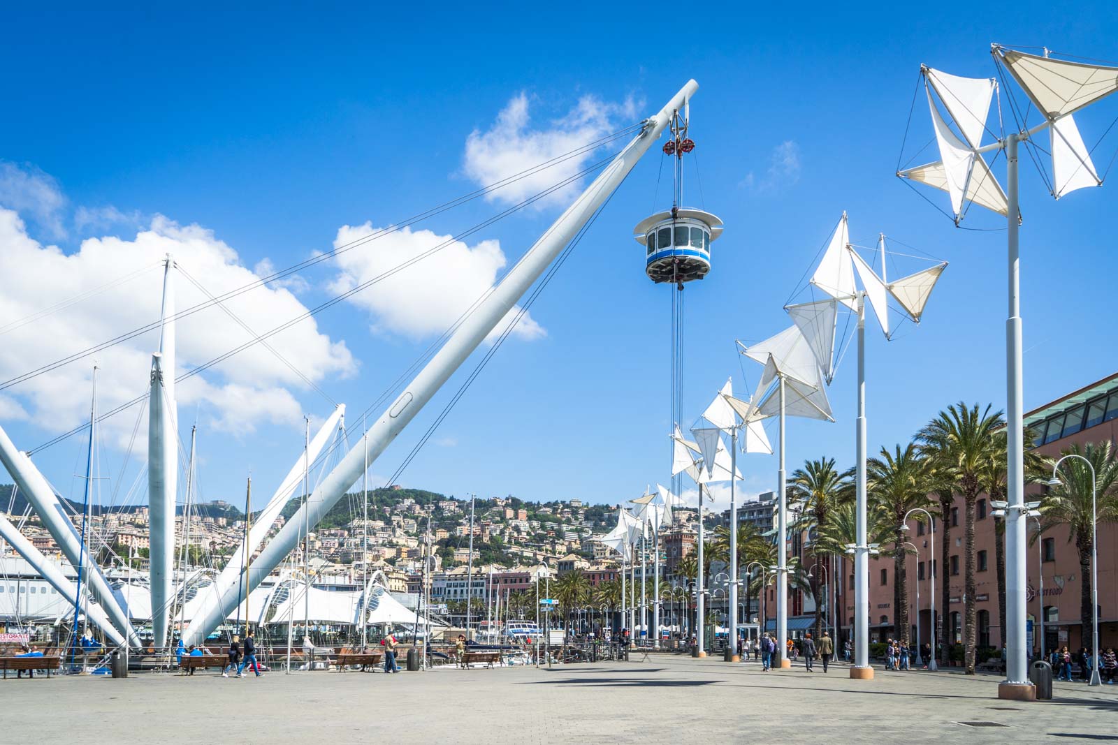 Europe's biggest historical centre, Genoa, Italy
