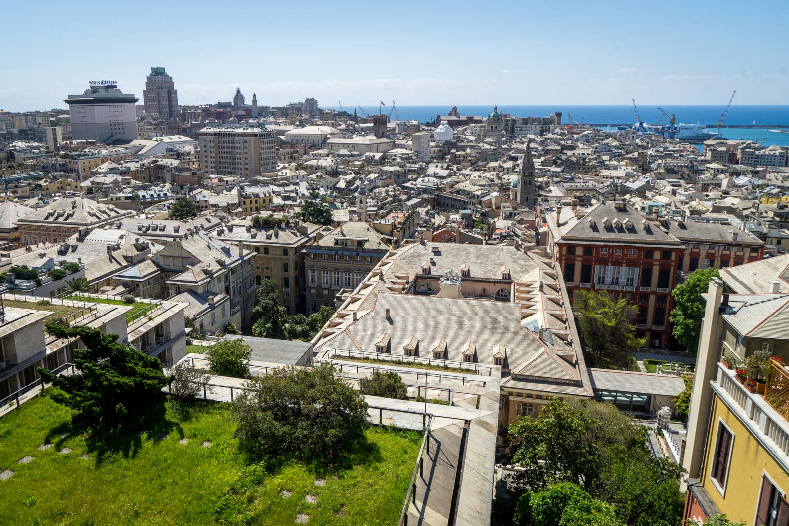 Europe's biggest historical centre, Genoa, Italy