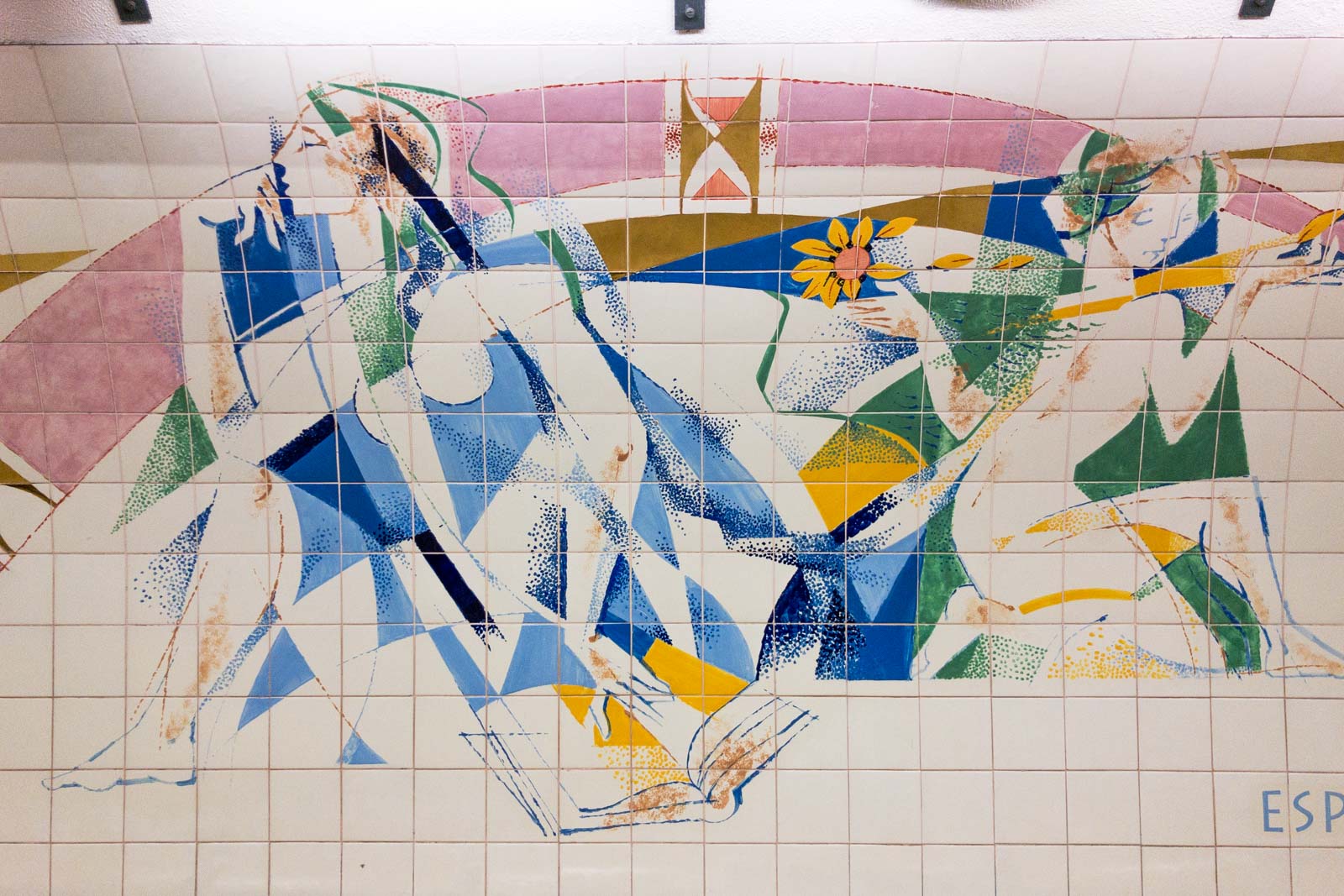 Saldanha, Lisbon Metro Art