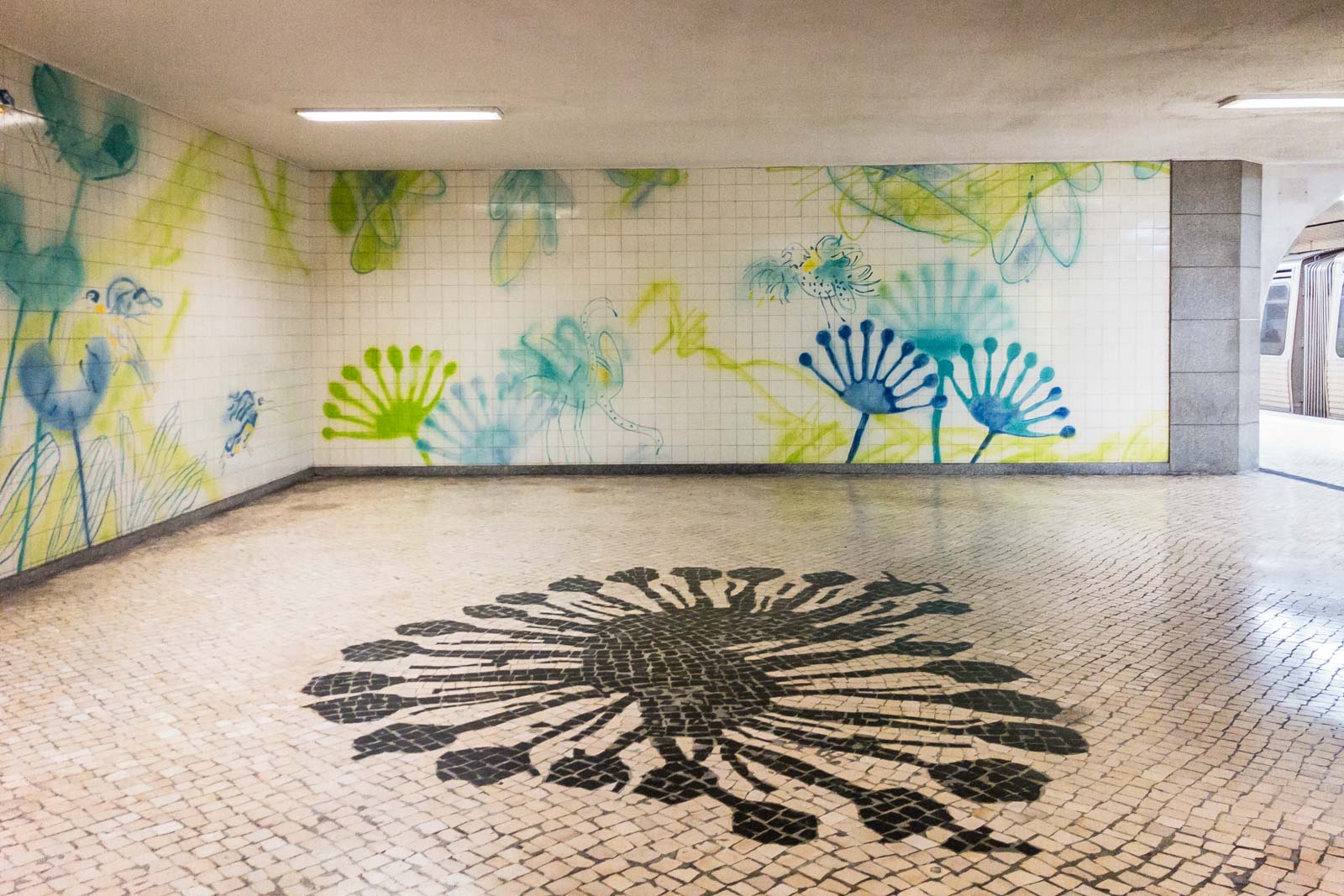 Jardim Zoológico, Lisbon Metro Art