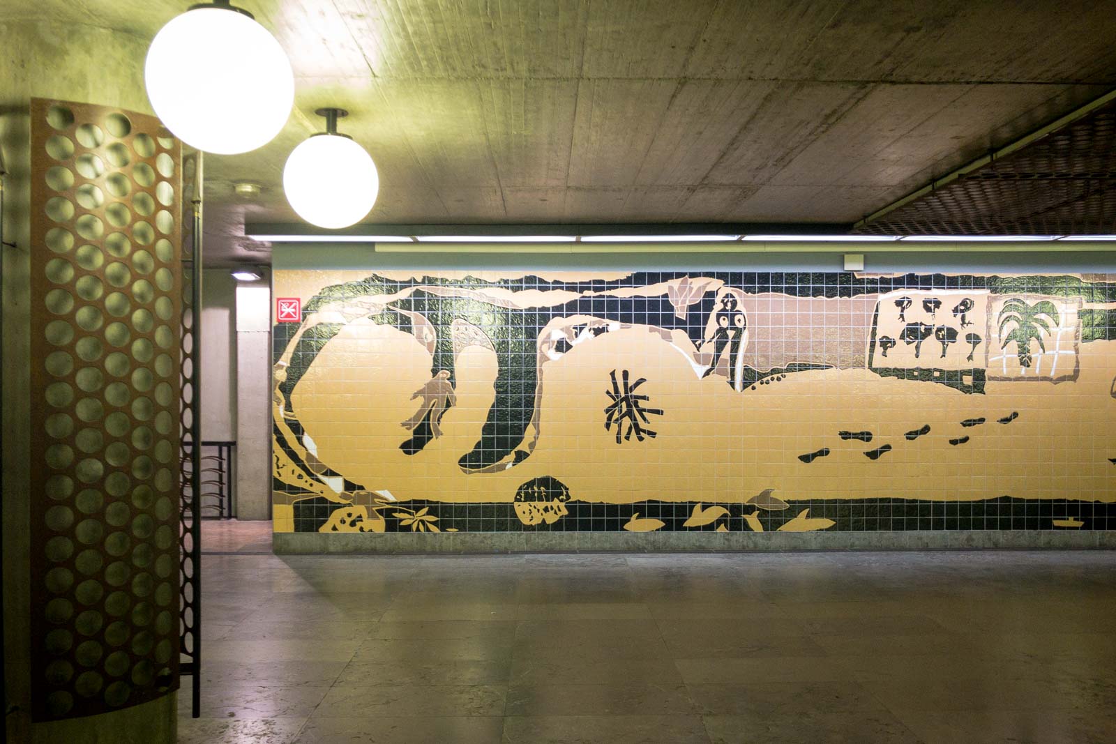 Oriente, Lisbon Metro Art