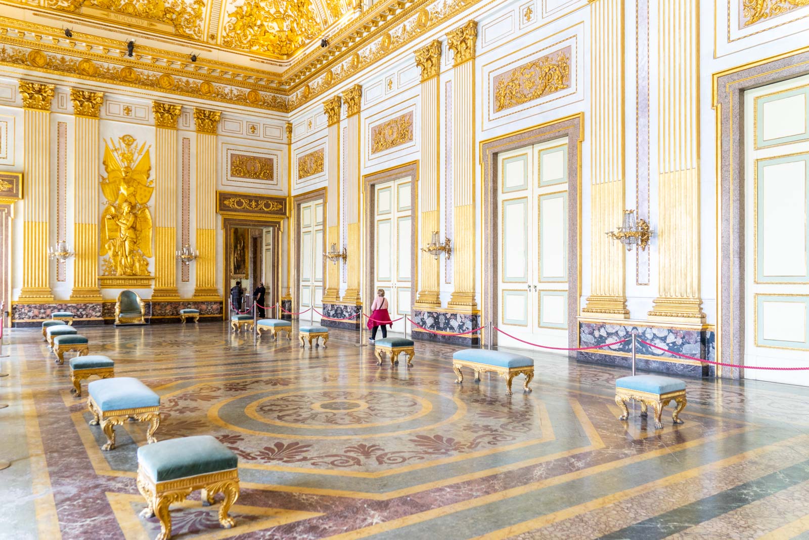 Caserta Palace near Naples, Italy