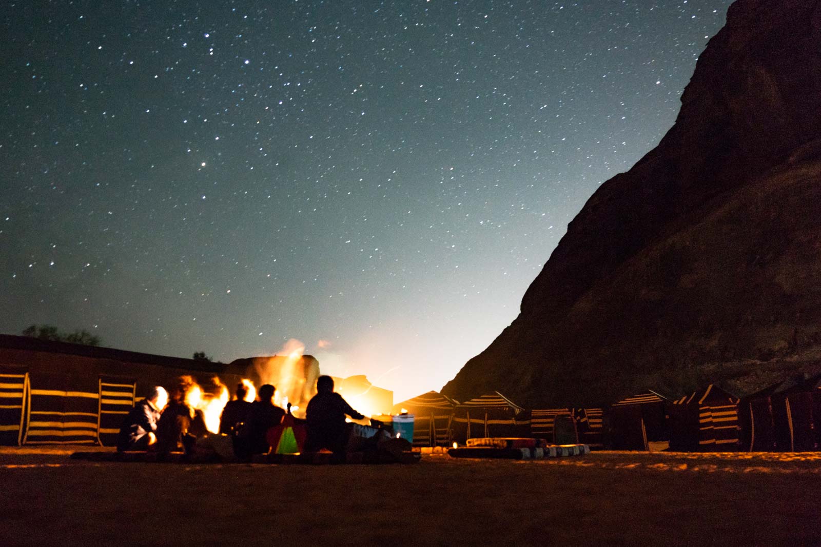 Wadi Rum camp with G Adventures, Jordan